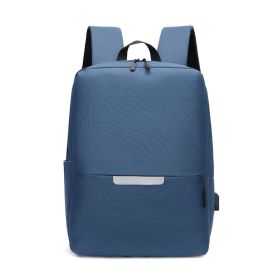 Backpack Men's Casual Computer Bag (Option: Blue-29x13x41cm)