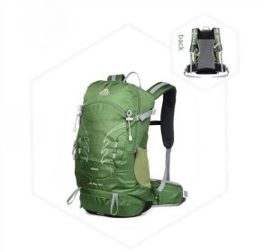 Outdoor Camping Suspended Hiking Backpack (Option: Green-20to35L)