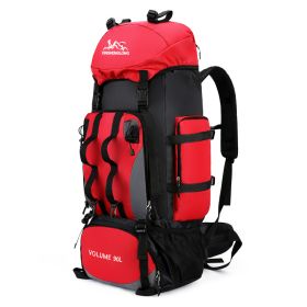 Outdoor Hiking Hiking Backpack Men (Color: Red)