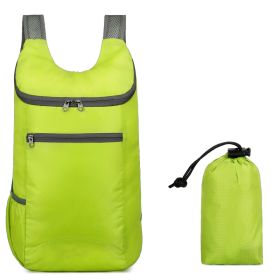 Outdoor Folding Waterproof Travel Bag Large Capacity Backpack (Option: 622 Green)