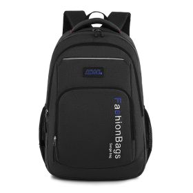 Fashion Backpack Travel Large Capacity (Color: Black)