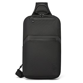 Men's Messenger Bag Korean Fashion Waterproof (Color: Black)