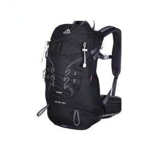 Outdoor Camping Suspended Hiking Backpack (Option: Black-20to35L)