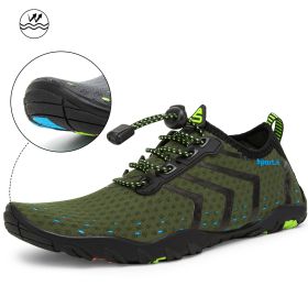 Light And Portable Beach Wading Shoes (Option: Green-48)