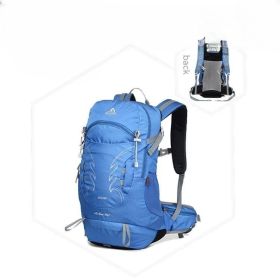 Outdoor Camping Suspended Hiking Backpack (Option: Blue-20to35L)